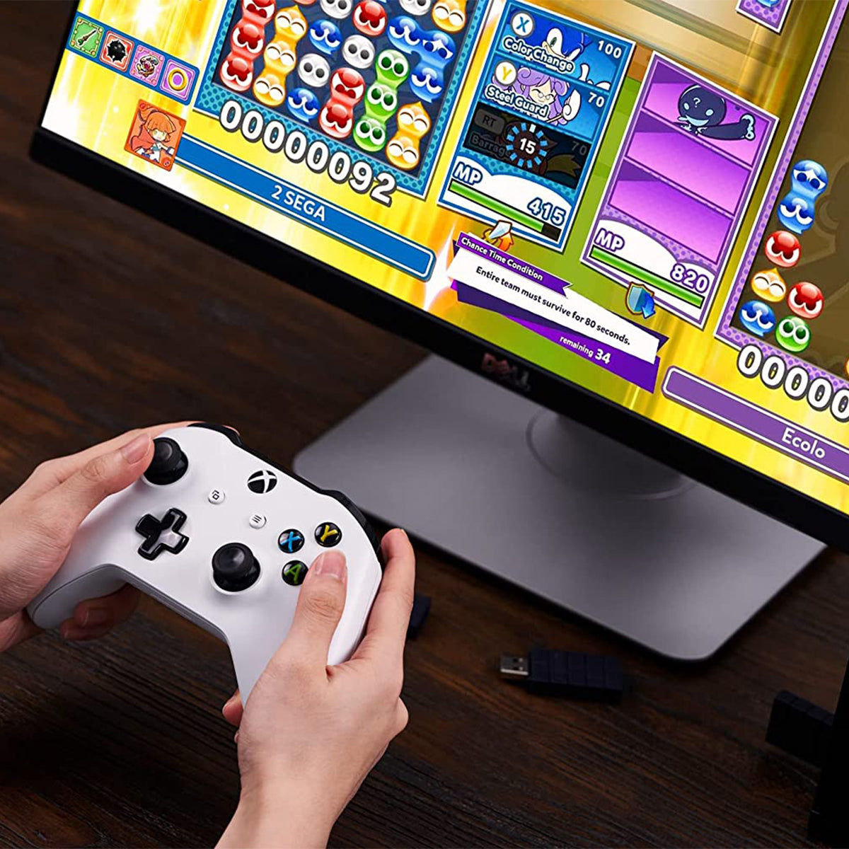 8BITDO USB trådløs adaptermodtager til Xbox Series X/S/Xbox One/PS5/PS4-controller 8BITDO USB trådløs adaptermodtager til Xbox Series X/S/Xbox One/PS5/PS4-controller